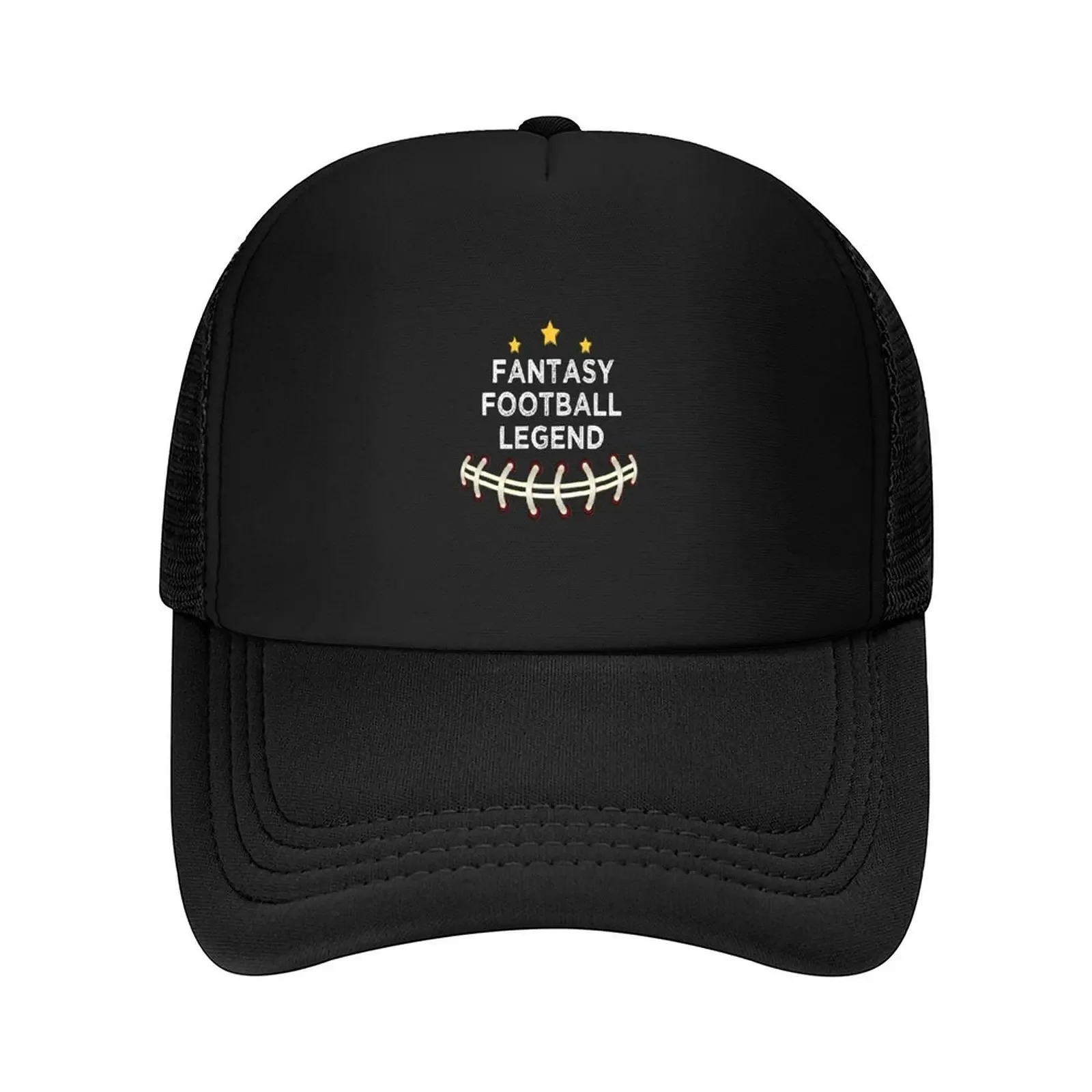 Vintage Fashion Outlet - 新しいファンタジーフットボールレジェンドFFL野球帽 ブラック ヴィンテージ ファッション ビーチ ゴルフウェア