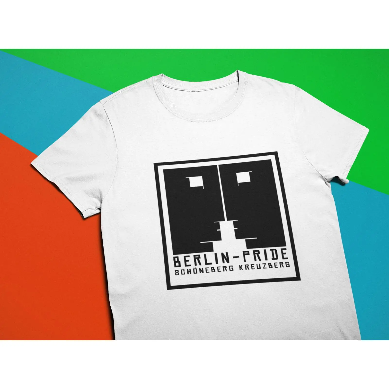 ベルリンプライド Tシャツ テクノゲイパワー LGBTQ 権 - Vintage Fashion Berlin のレビューと価格
