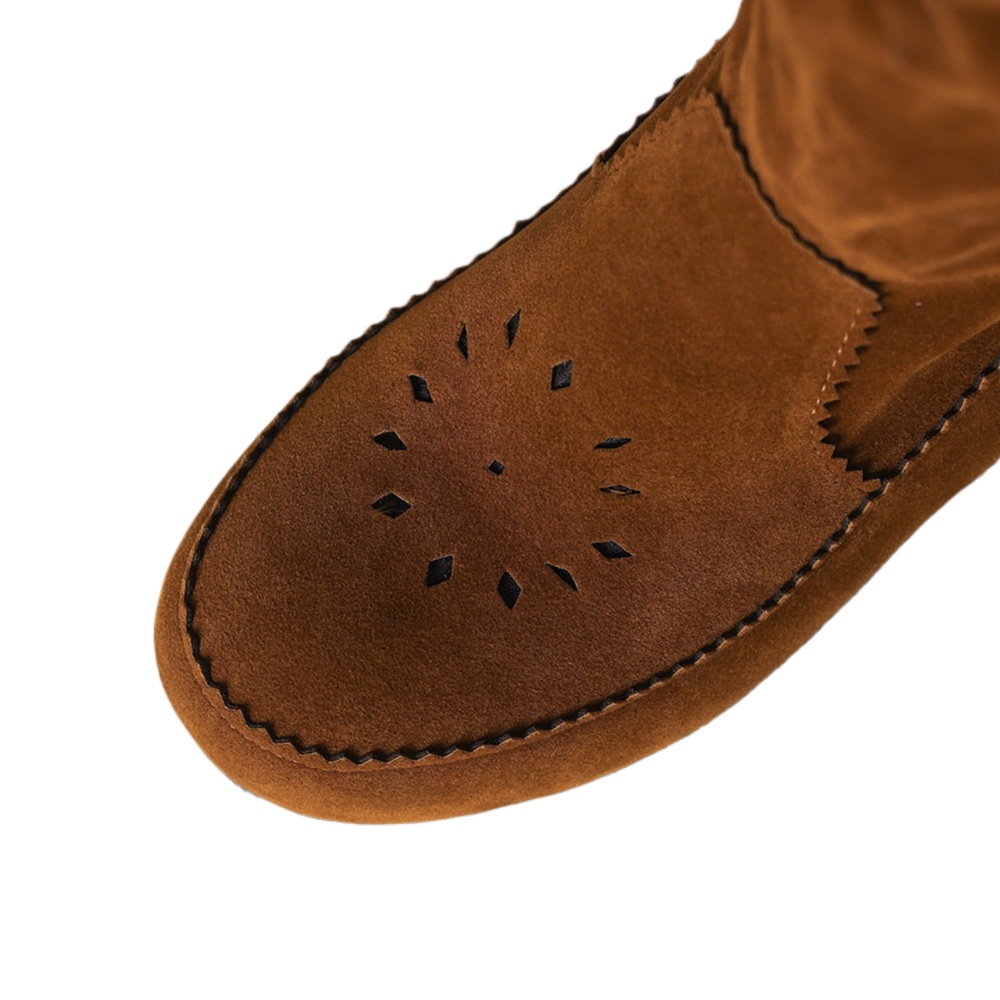 レディース ボヘミアン風 ニーハイブーツ タッセル付き ドロ - Vintage Fashion For Men のレビューと価格