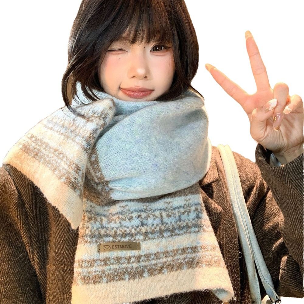 新しいフェアアイル柄パッチワークスカーフ ヴィンテージデザイ - Vintage Fashion Faire のレビューと価格