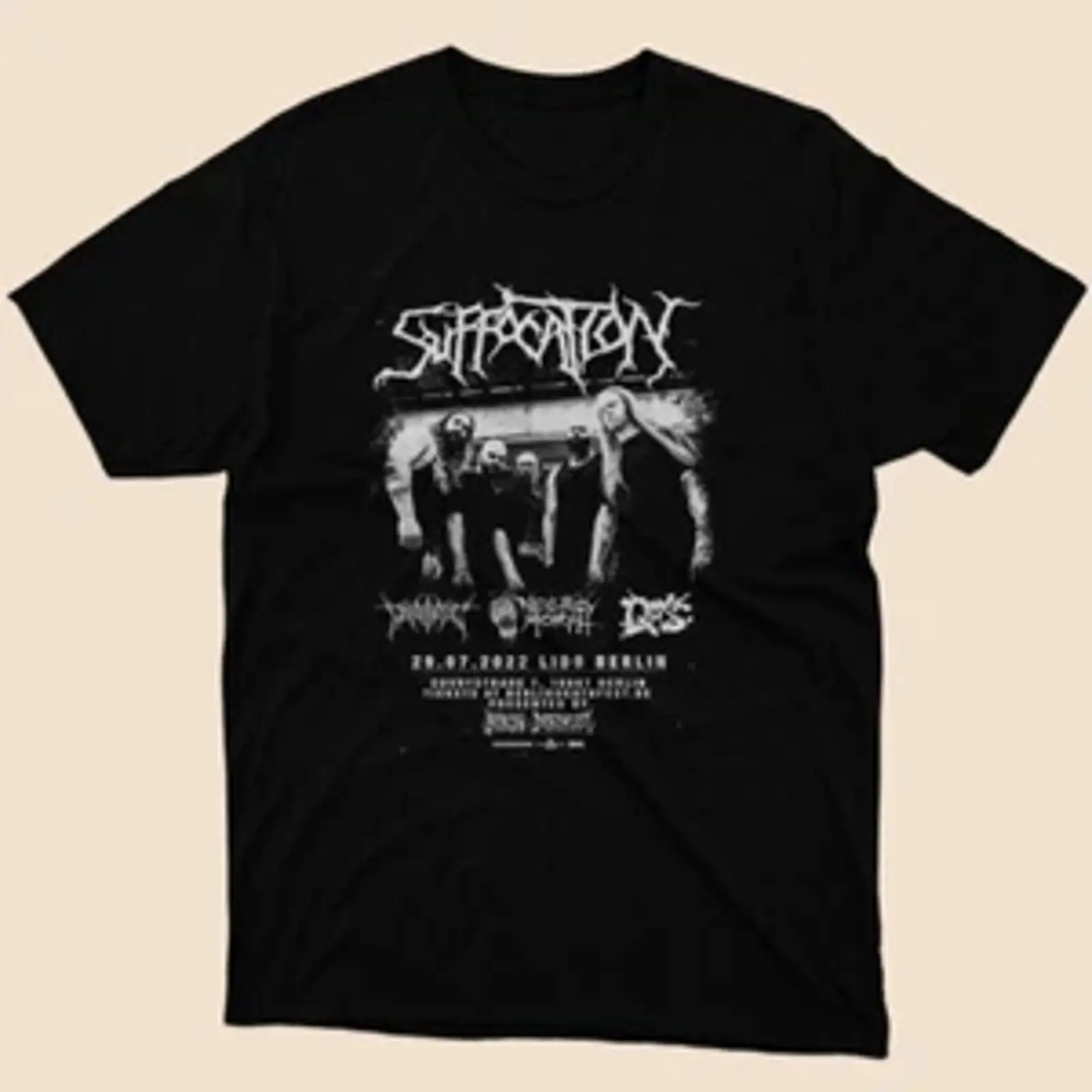 サフォケーション 80年代 リド ベルリン ミュージック T - Vintage Fashion Berlin のレビューと価格