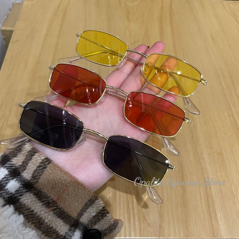 ファッションレトロメタルフレームカラフルサングラス ヴィンテ - Vintage Fashion Images のレビューと価格