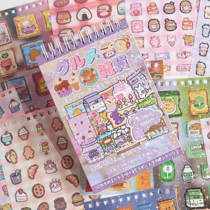 レトロなお菓子のステッカー50枚セット、クラシックなキャンデ - Vintage Fashion Journal のレビューと価格