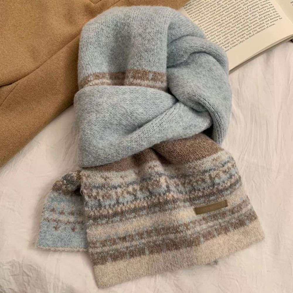 新しいフェアアイル柄パッチワークスカーフ 厚手ヴィンテージデ - Vintage Fashion Faire のレビューと価格