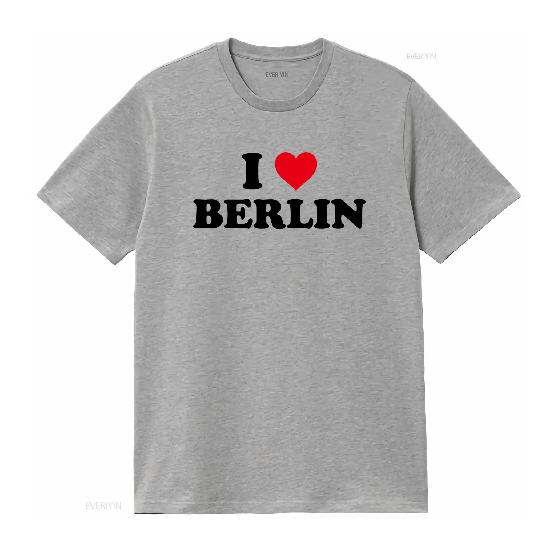 スタイリッシュな「I Love Berlin」Tシャツ、ファ - Vintage Fashion Berlin のレビューと価格