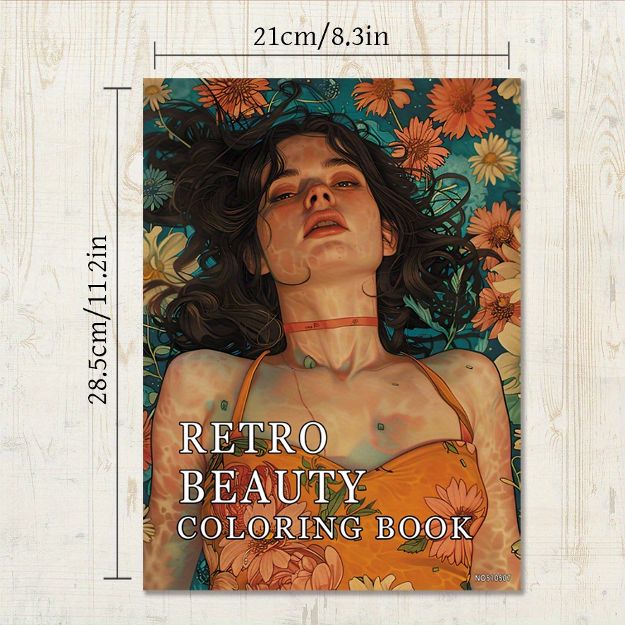 大人のヴィンテージぬりえブック - 8.3 x 11.2 イ - Vintage Fashion Coloring Book のレビューと価格